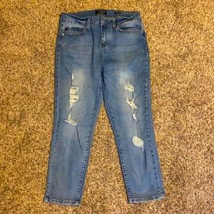 Judy Blue distressed crops, size 13